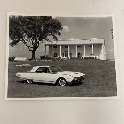 Vintage 1961 Ford Thunderbird Car Automobile Photo Photograph Modern Print
