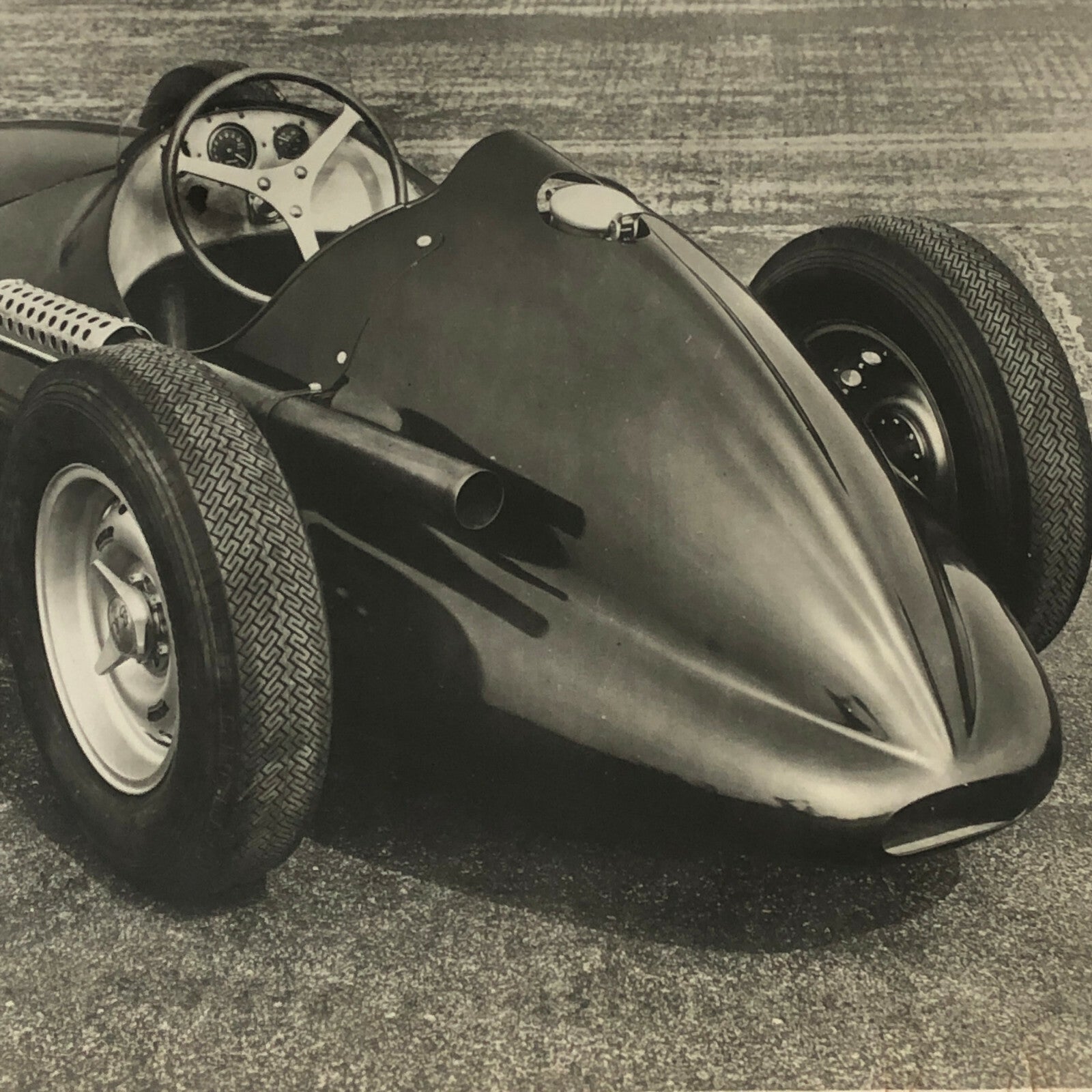 Vintage Racing Car Photograph Photo Print - BRM Car ? 