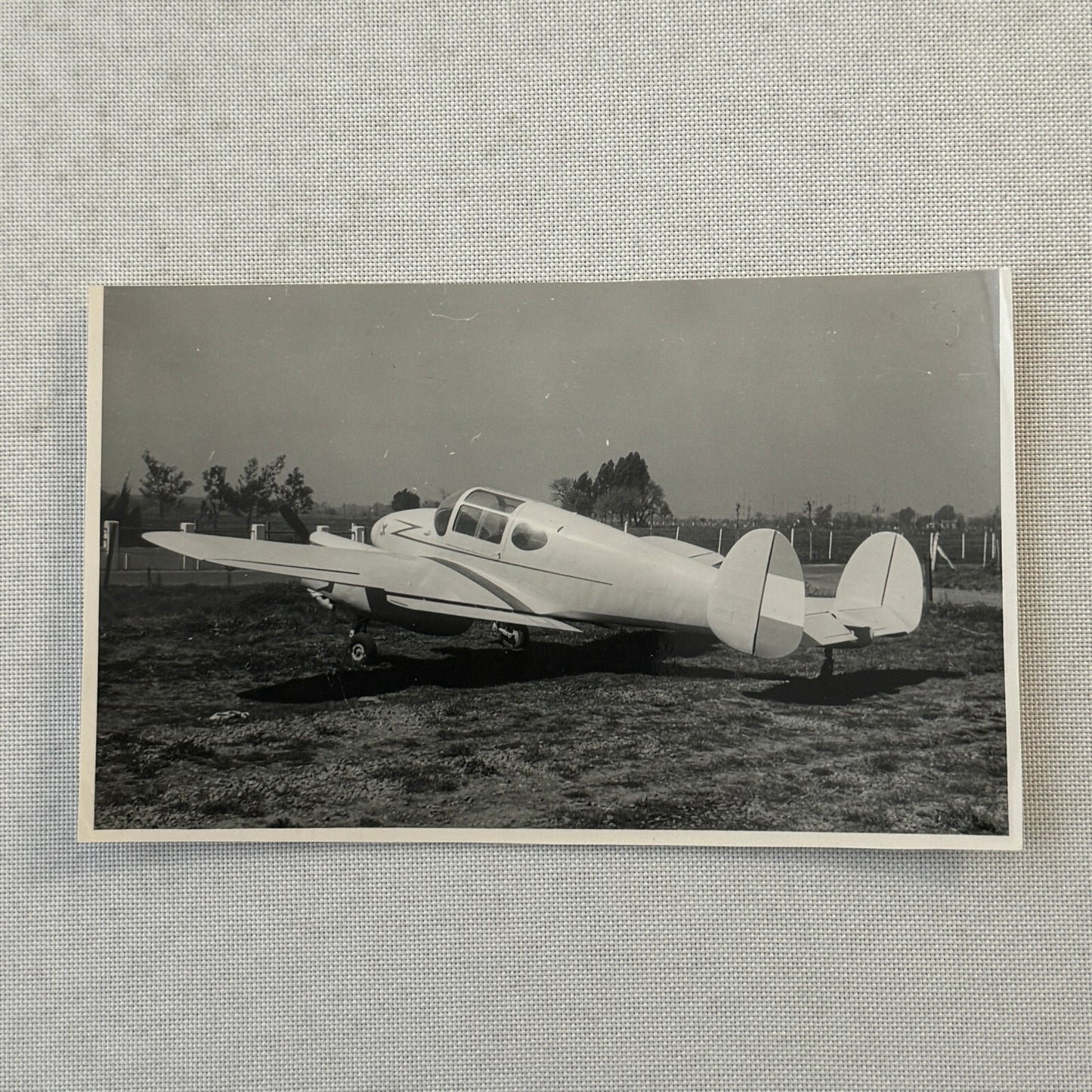 Vintage Miles Gemini Airplane Aircraft Plane Photo Photograph
