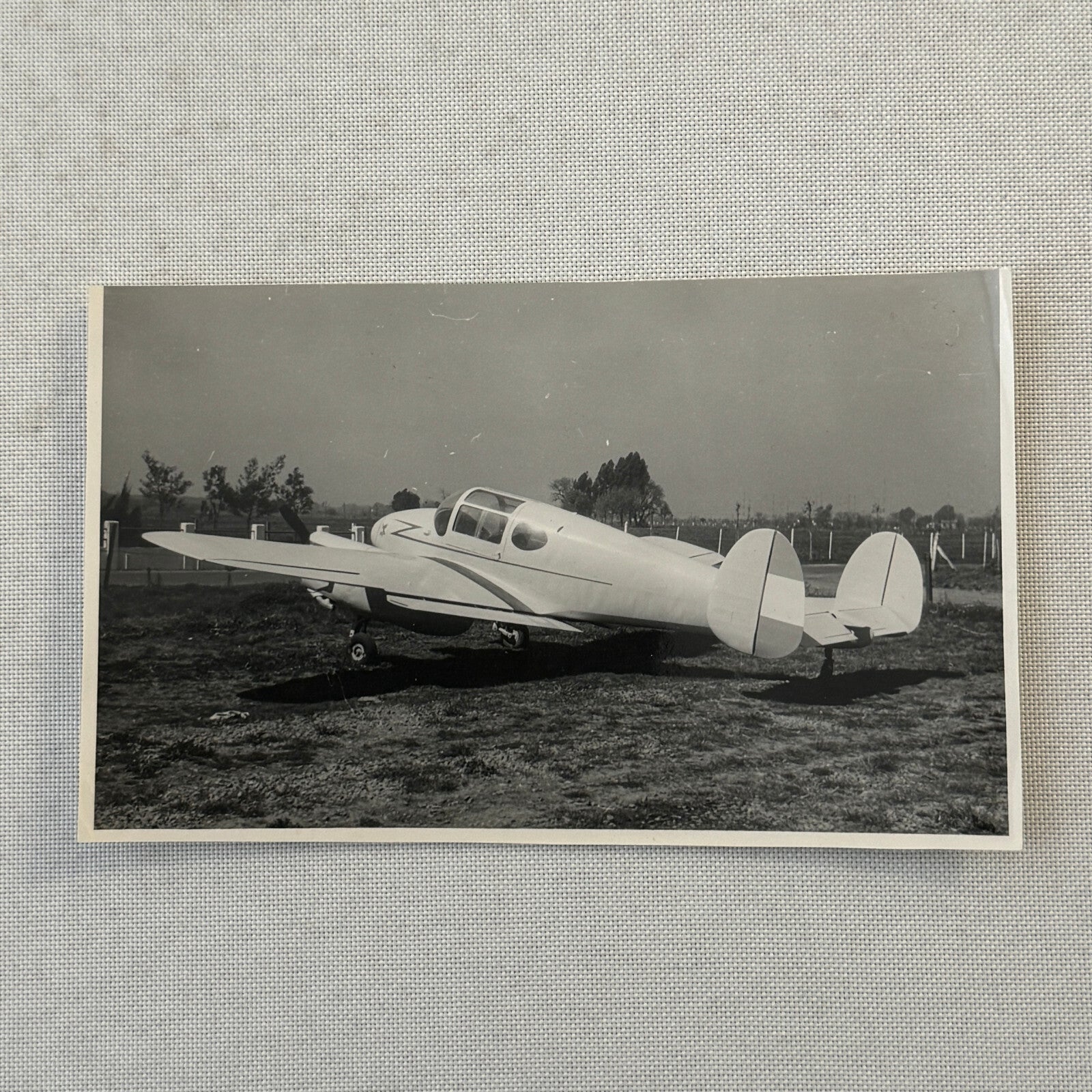 Vintage Miles Gemini Airplane Aircraft Plane Photo Photograph