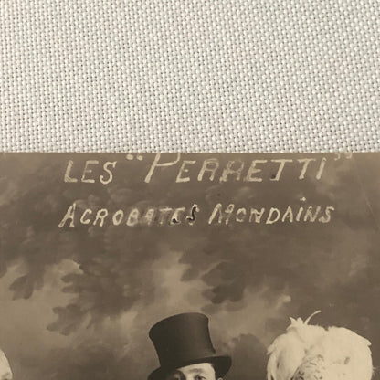 Circus Performer Acrobat Acrobatic Act Photo Photograph Vintage Les Perretti