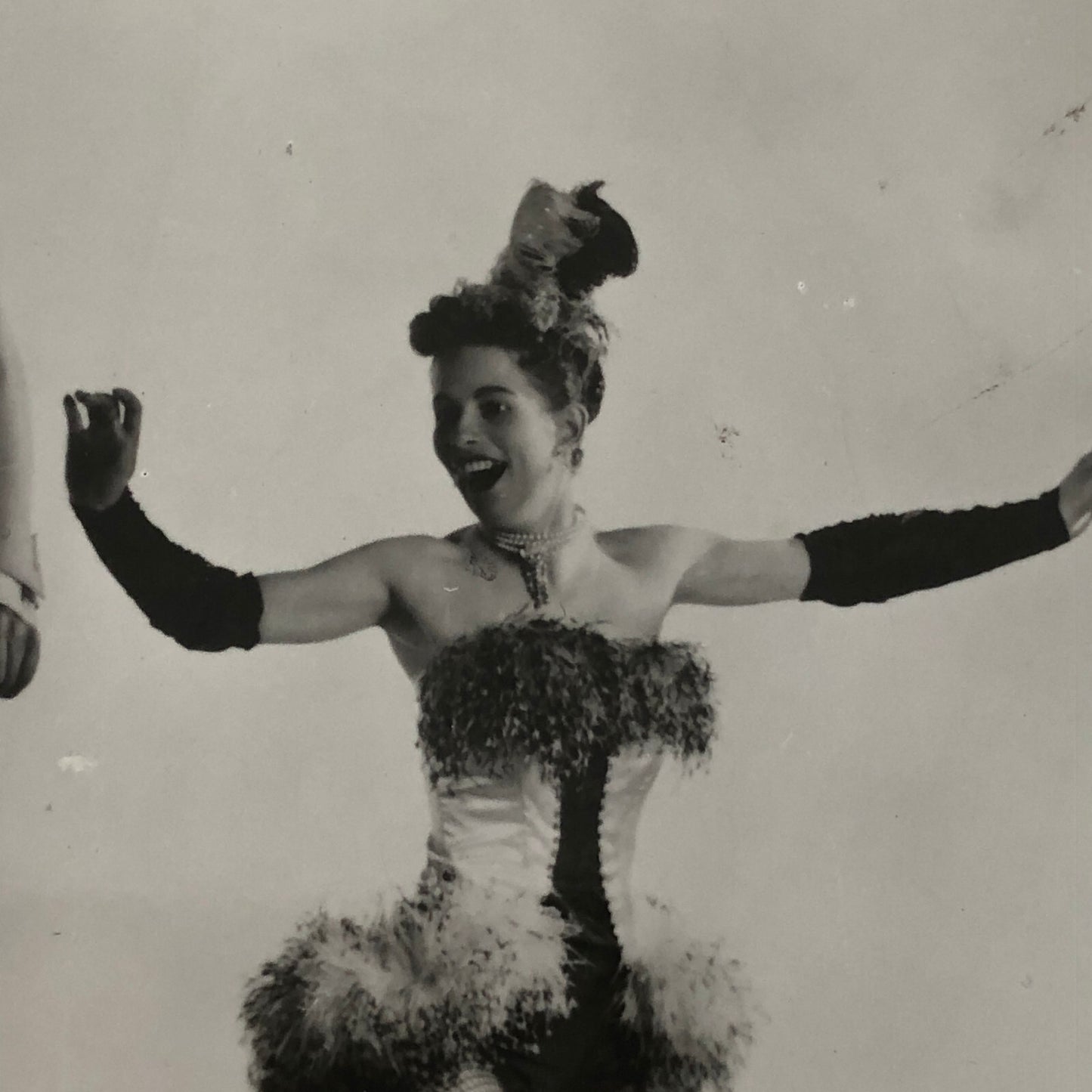 Circus Performers with Bicycle Photo Photograph Vintage 2 Heinkes