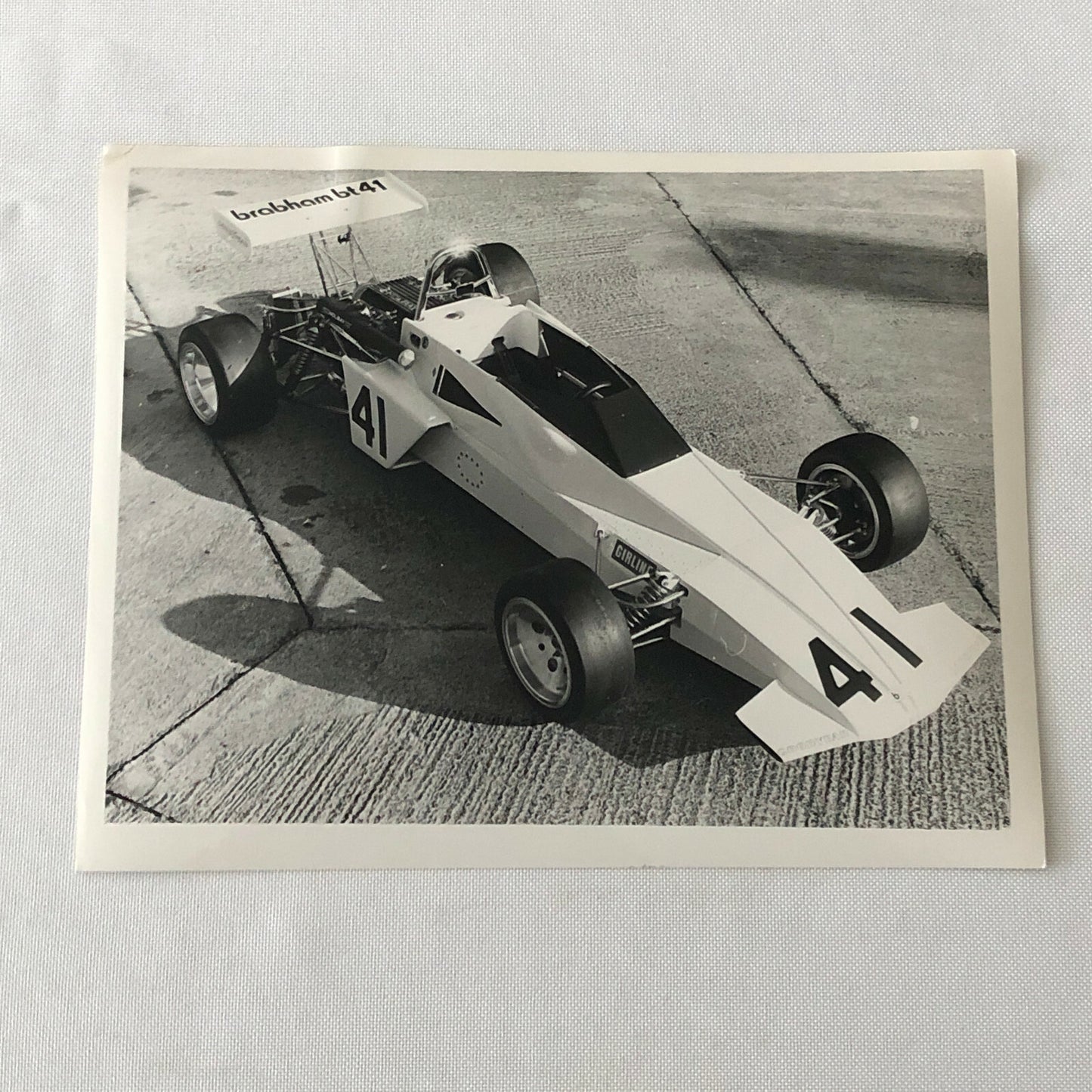Vintage Brabham Racing BT41 Car Press Photo Photograph Lot of 3 Jack Brabham BT