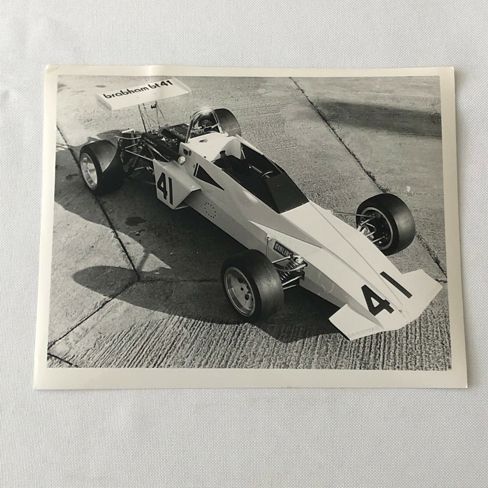 Vintage Brabham Racing BT41 Car Press Photo Photograph Lot of 3 Jack Brabham BT