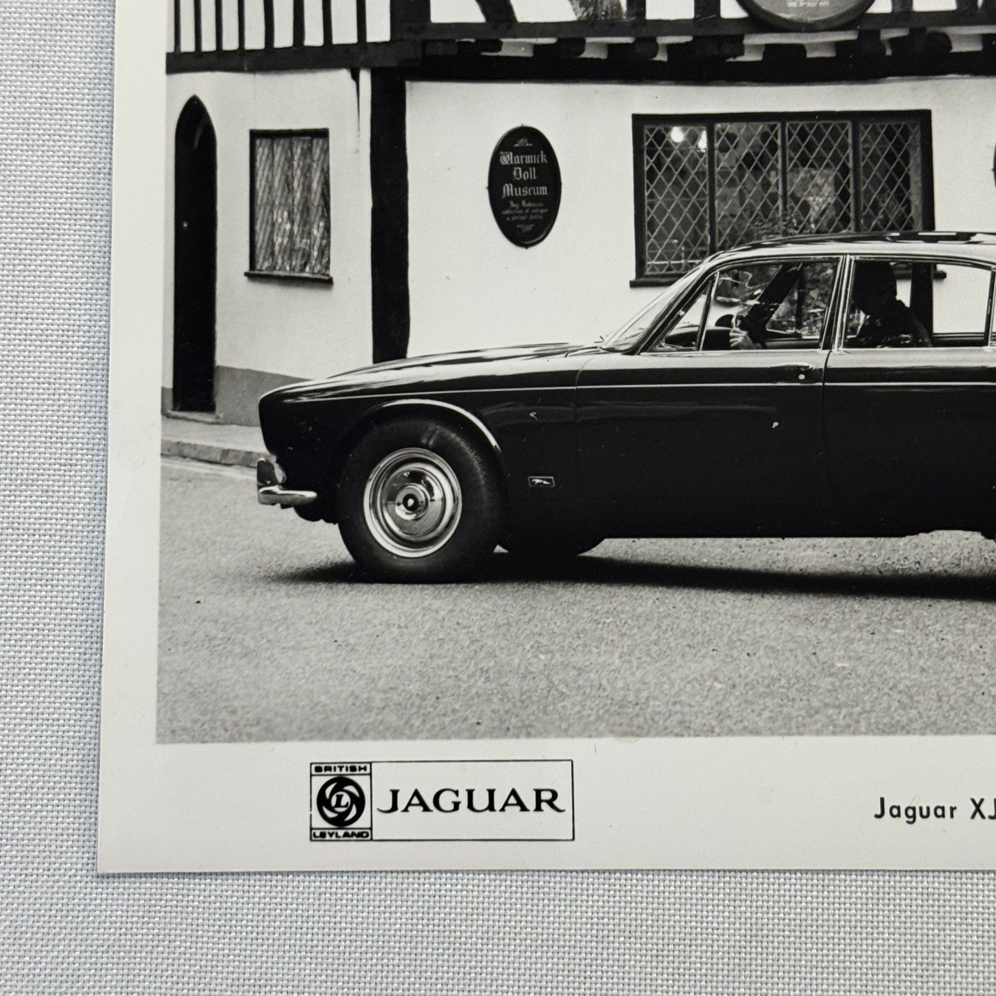 Jaguar XJ6 Vintage Factory Press Photo Photograph Print British Leyland 1972