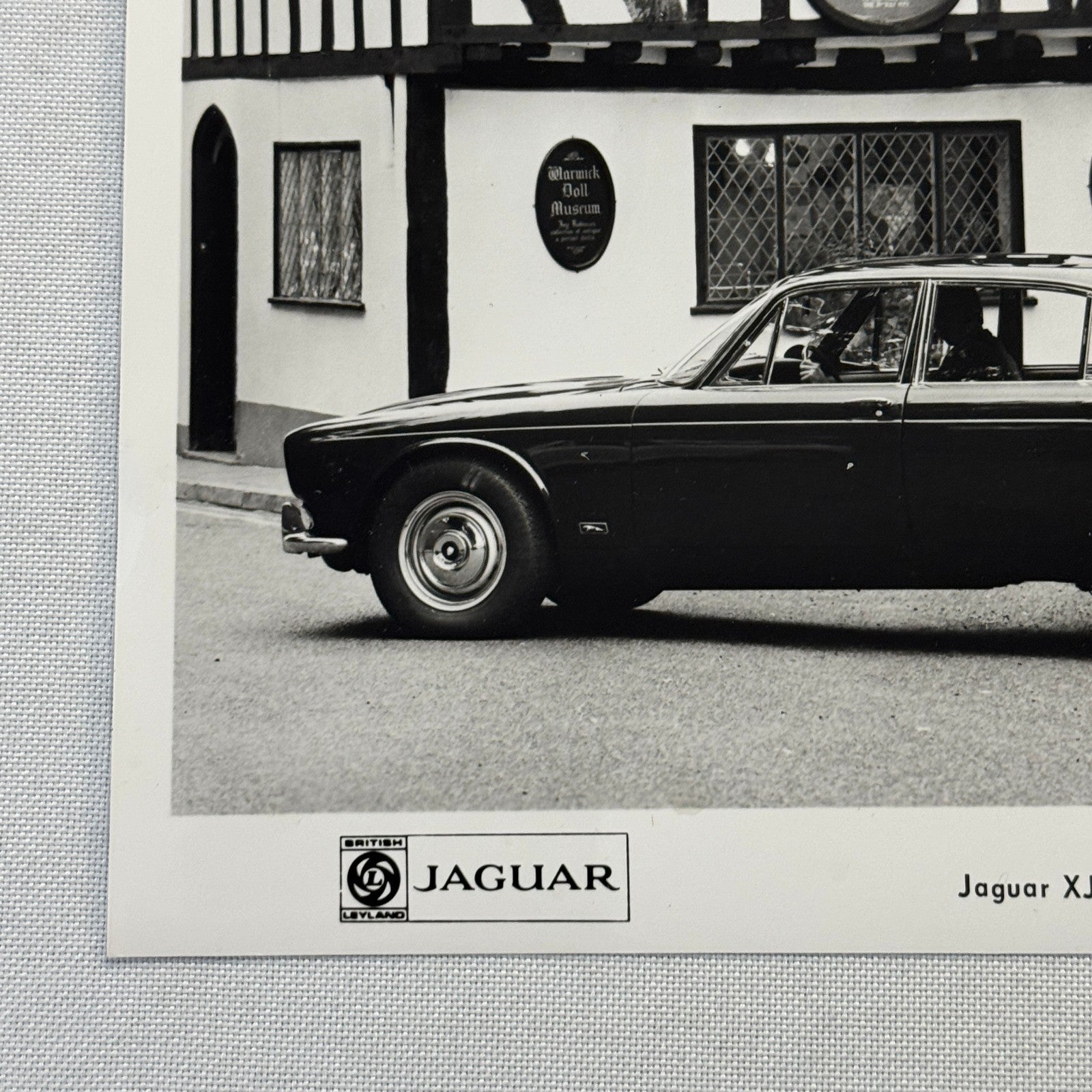 Jaguar XJ6 Vintage Factory Press Photo Photograph Print British Leyland 1972