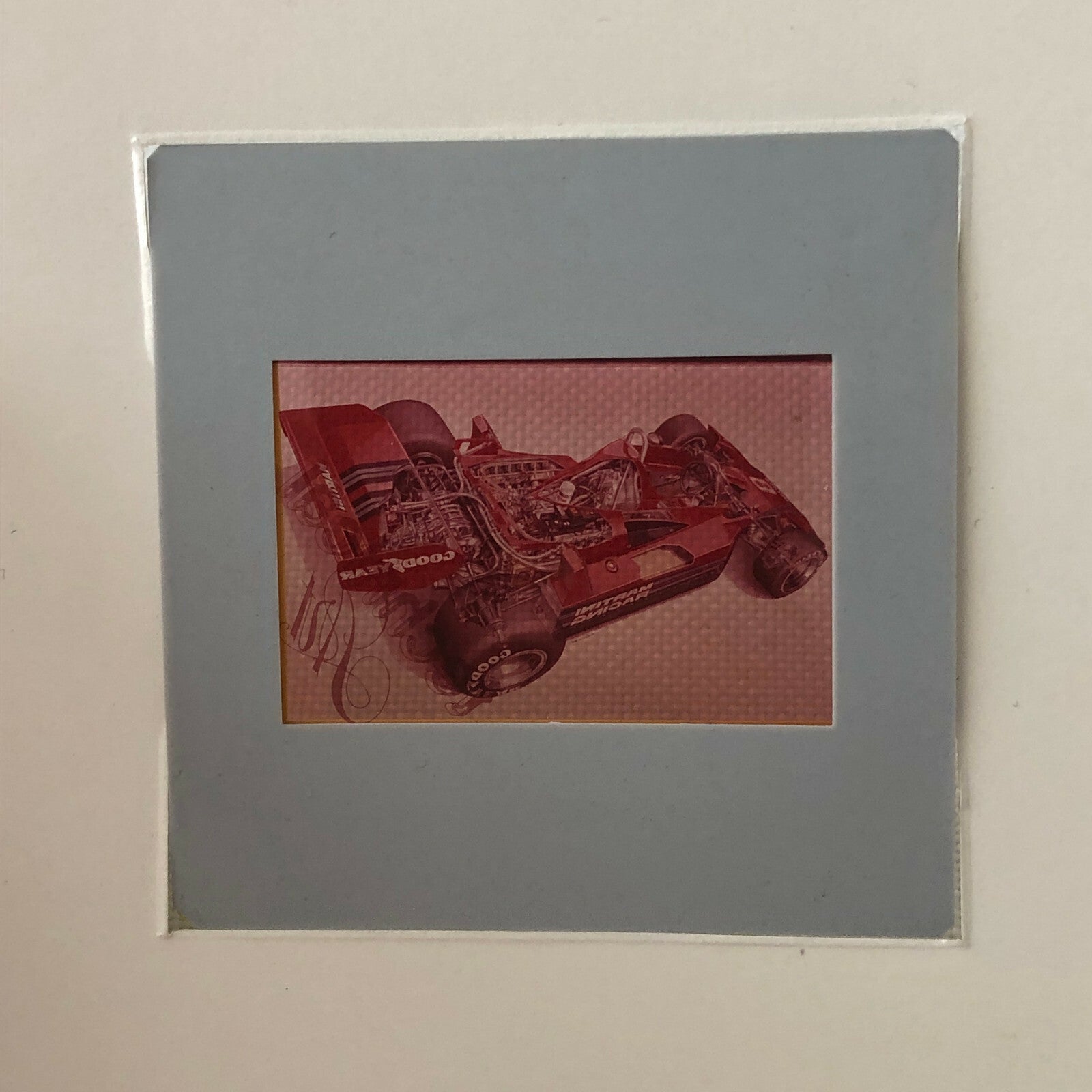 Vintage Brabham Alfa Romeo Martini Brabham BT 45 B BT45 Photo Photograph Slide 