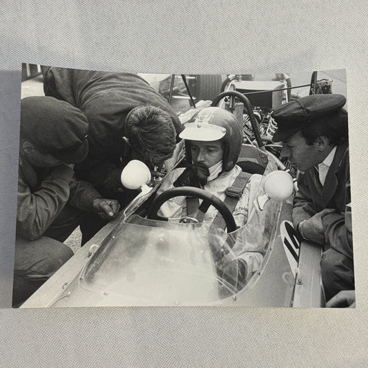 Vintage Racing Photo Jean-Pierre Beltoise JP Beltoise Driver 1968 German GP