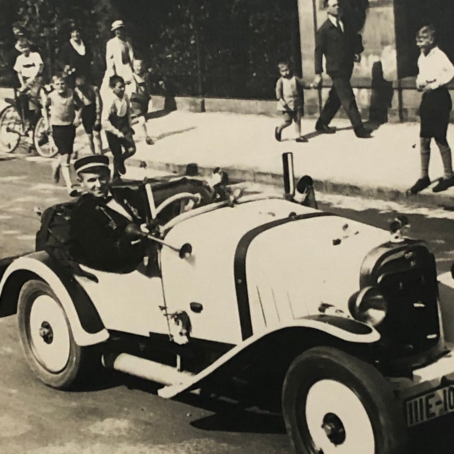 Vintage Parade Car Photo Germany Antique Automobile Photograph Lot of 2