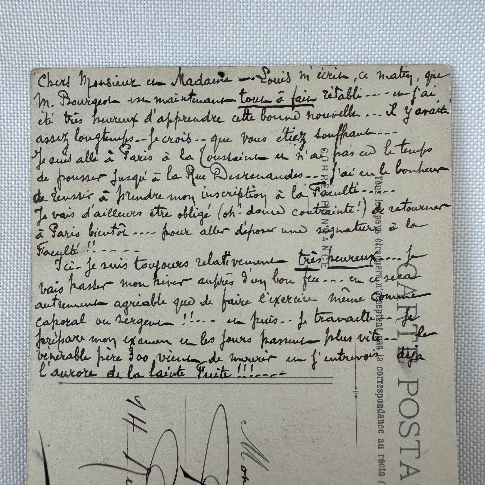 Vintage Zeppelin Airship Dirigible Postcard French Le Lebaudy in Hangar 1907