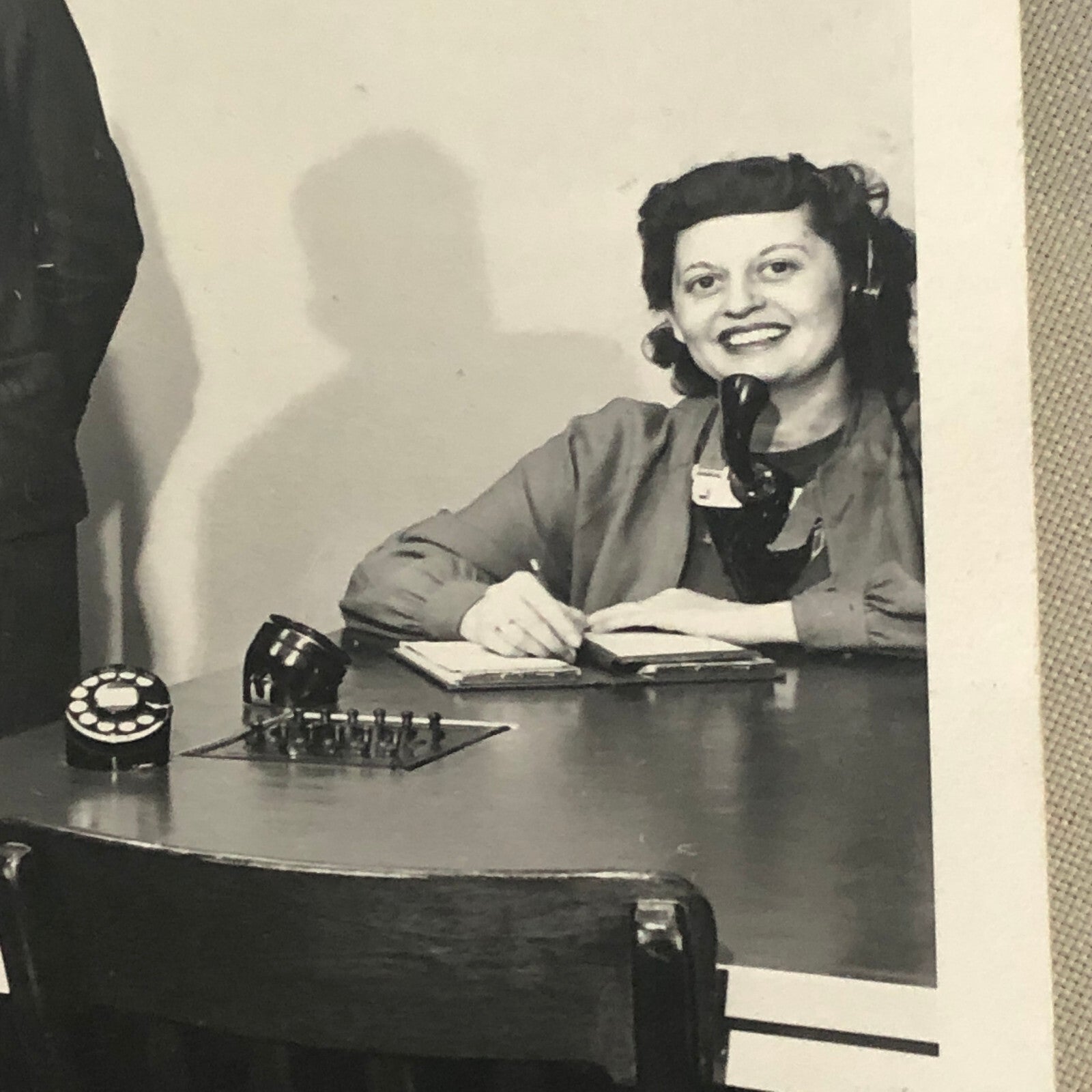 Vintage Photo Photograph Telephone Switchboard Operators