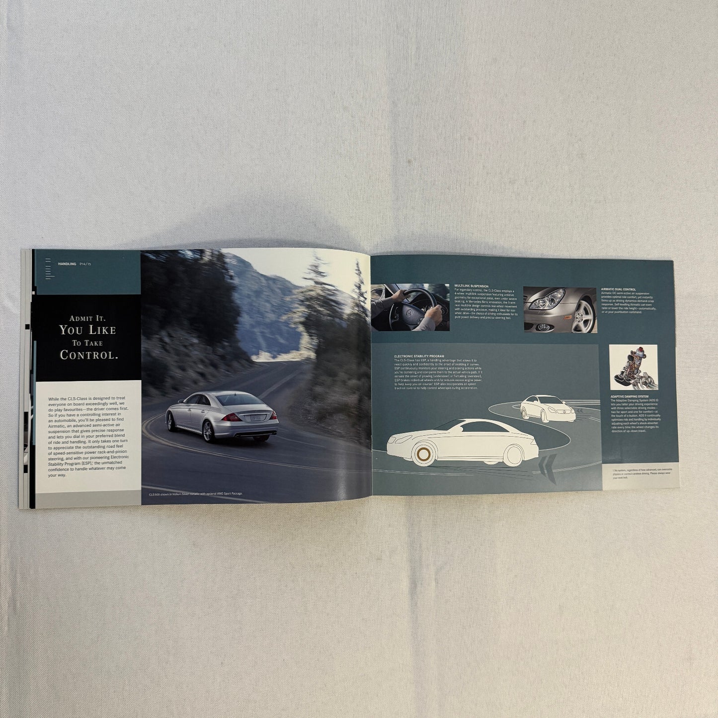 2006 Mercedes Benz CLS Class Sales Brochure Catalog CLS 500 CLS55 AMG