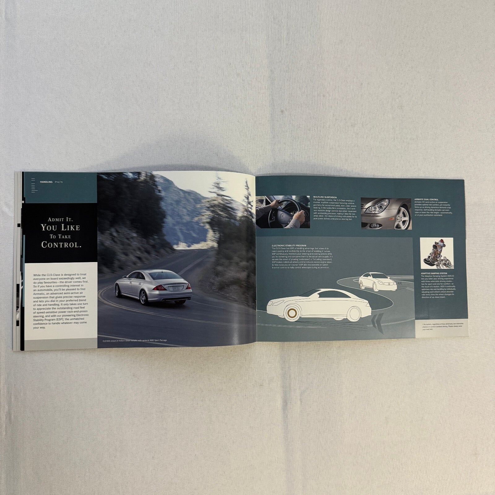 2006 Mercedes Benz CLS Class Sales Brochure Catalog CLS 500 CLS55 AMG
