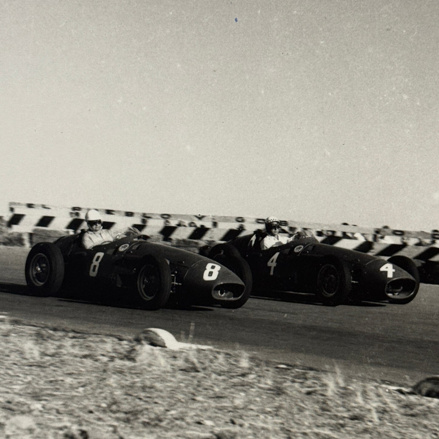 Maserati 250F Racing Car Luigi Piotti Jean Behra Racing Photo Photograph Modern