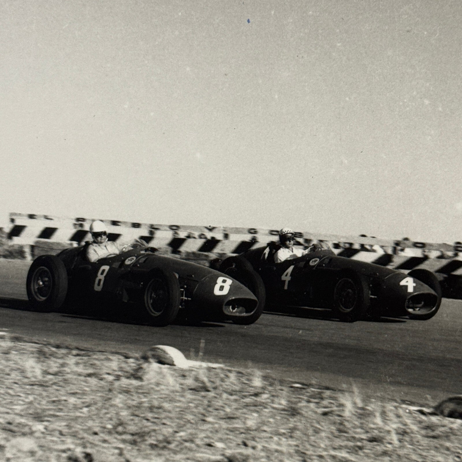 Maserati 250F Racing Car Luigi Piotti Jean Behra Racing Photo Photograph Modern