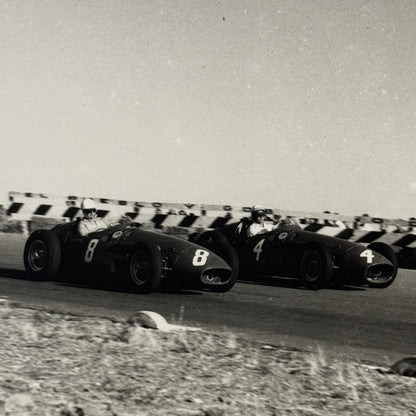 Maserati 250F Racing Car Luigi Piotti Jean Behra Racing Photo Photograph Modern