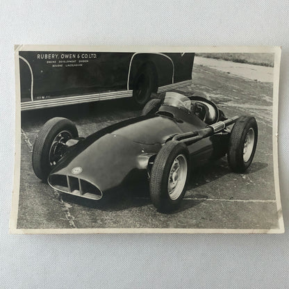 Vintage Racing Car Photograph Photo Print - BRM Car ? 