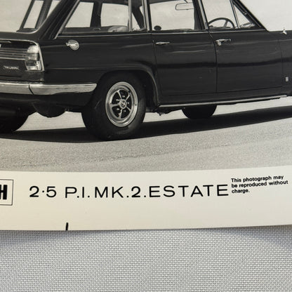 Triumph 2.5 PI MK 2 Estate Wagon Car Factory Press Photo Photograph Print 1973