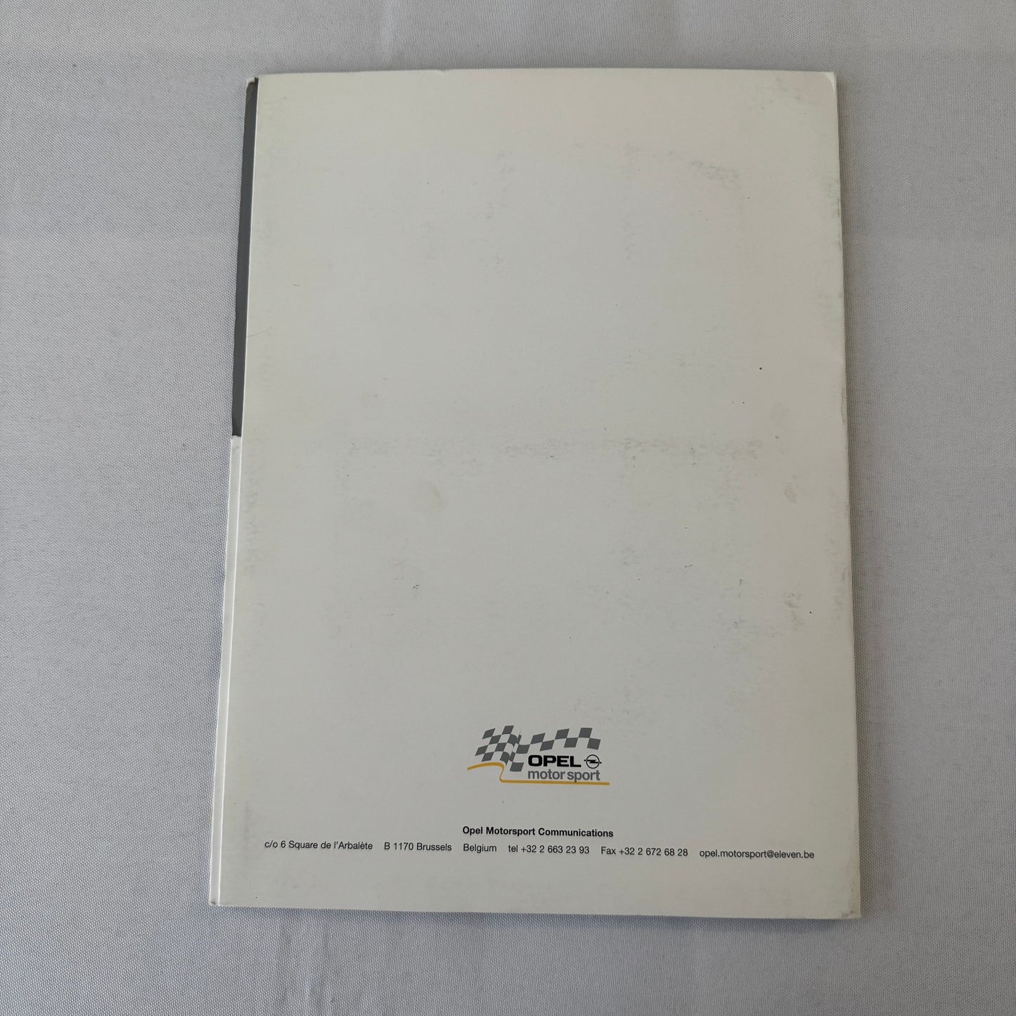 2000 Opel Astra V8 Racing at Nurburgring Press Kit 35mm Slides Photos GERMAN