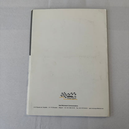 2000 Opel Astra V8 Racing at Nurburgring Press Kit 35mm Slides Photos GERMAN