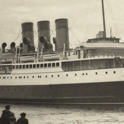Vintage Photo Canadian Pacific Liner Princess Marguerite Ship Boat Photograph