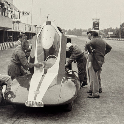 Fiat Abarth 750 Record Bertone 1956 Monza Racing Car Photo Photograph Modern