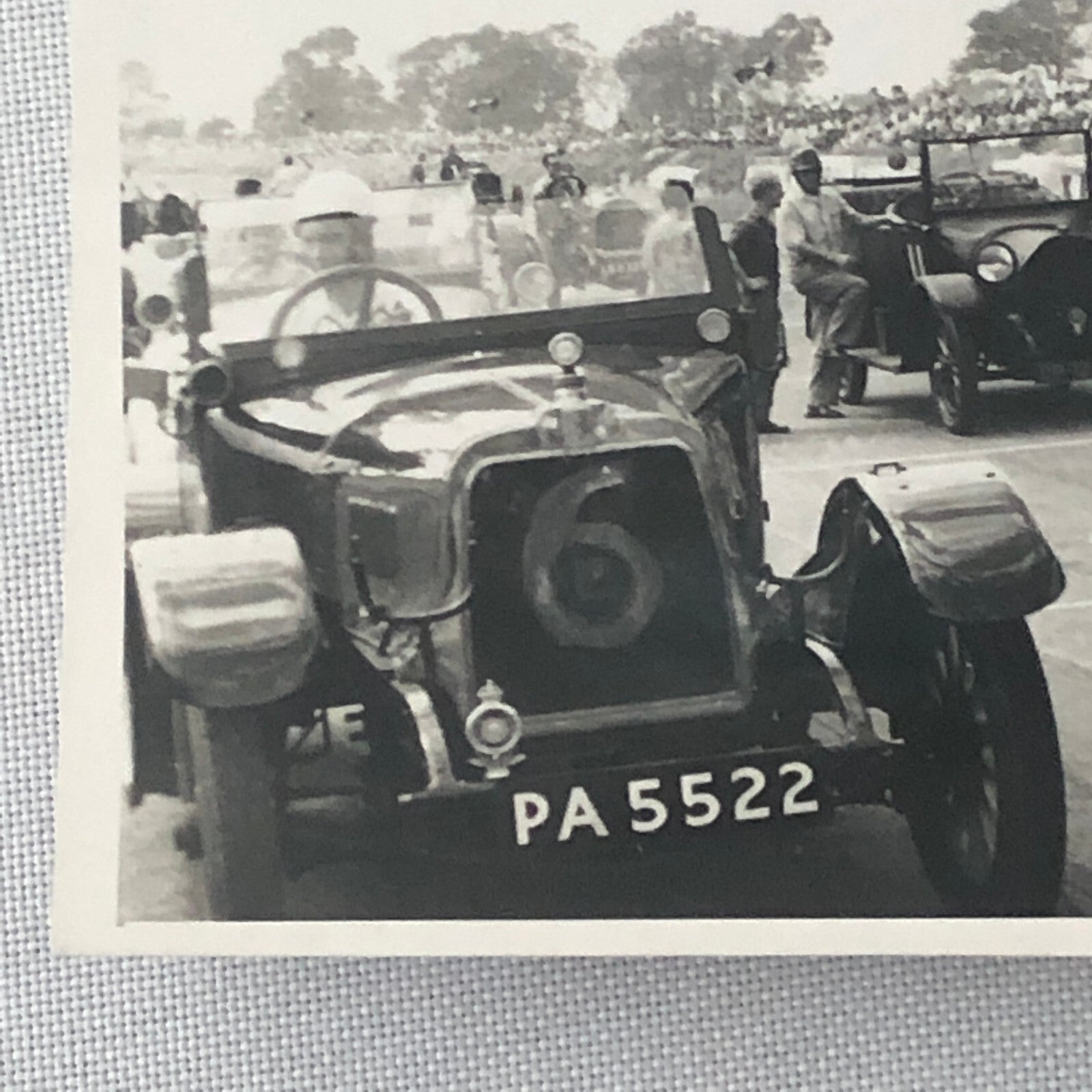 Vintage Car Automobile Racing Photo Photograph Print - Tag REA22E4