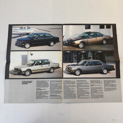 1983 BMW Sales Brochure Catalog 318i 528e 533i 633 CSi 733i 633CSi