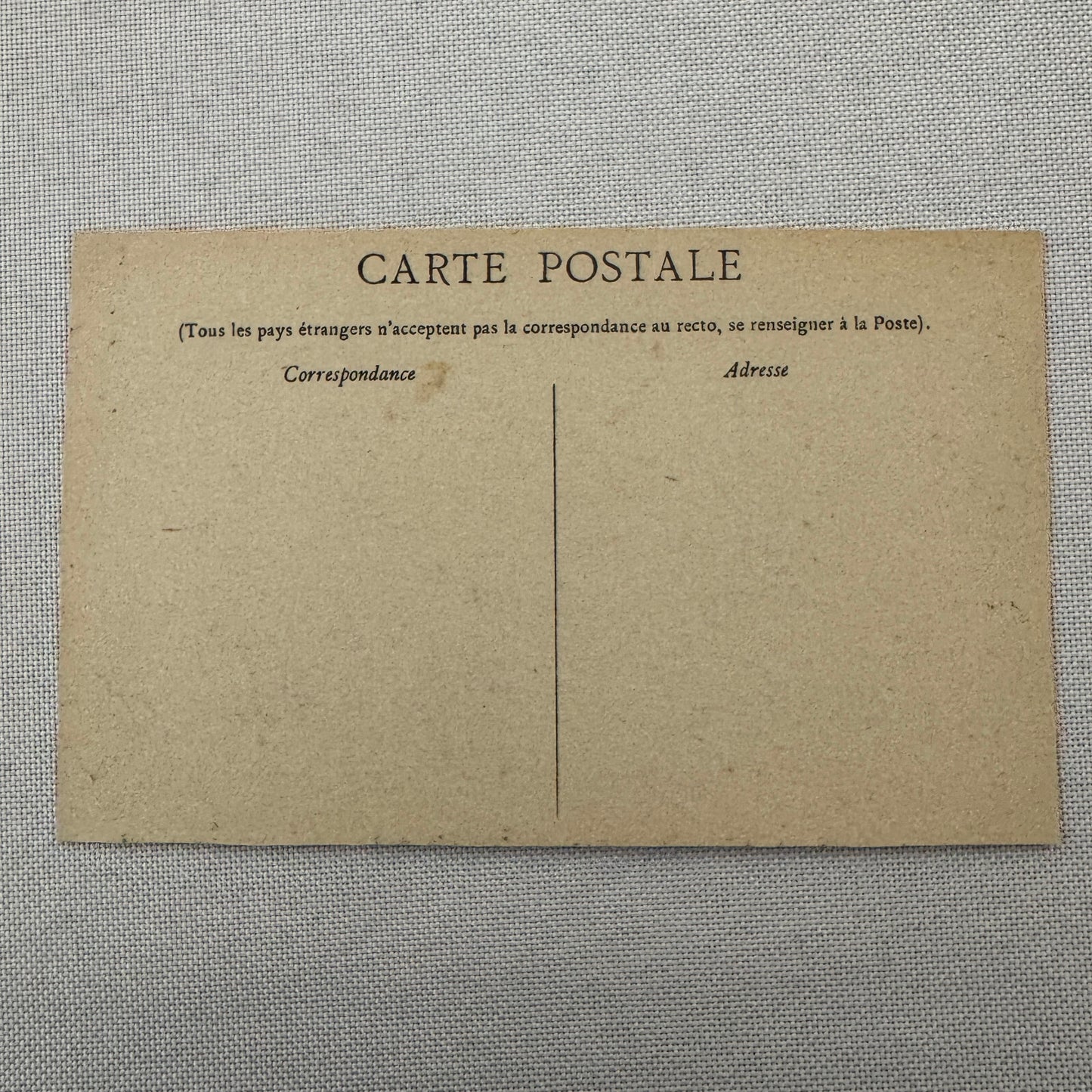 Vintage Zeppelin Airship Dirigible Postcard Post Card French Republique Military