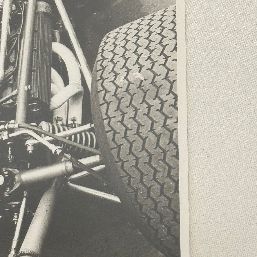 Vintage Racing Photo BRM Car 1966 German Grand Prix Race Engine Motorsport