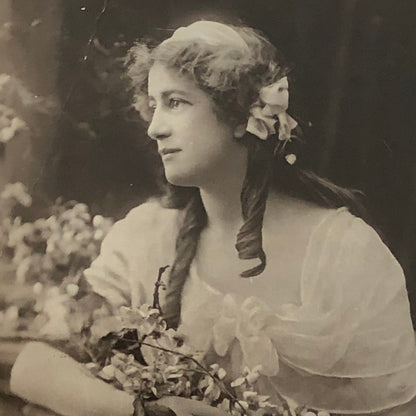 Antique Postcard Post Card Alice Crawford RPPC Real Photo ? 