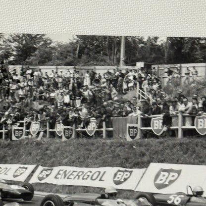 1962 Formula Junior Racing Photo Tony Maggs Alan Rees Bob Anderson Modern Print