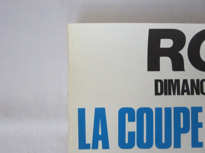 Poster Racing Rouen La Coupe Inter de Vitesse 1968 Event Authentic Original