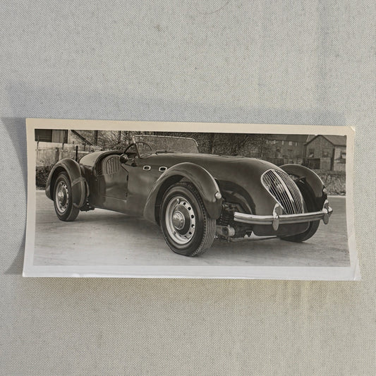 Austin-Healey 100S Silverstone Car Photo Photograph Vintage Print