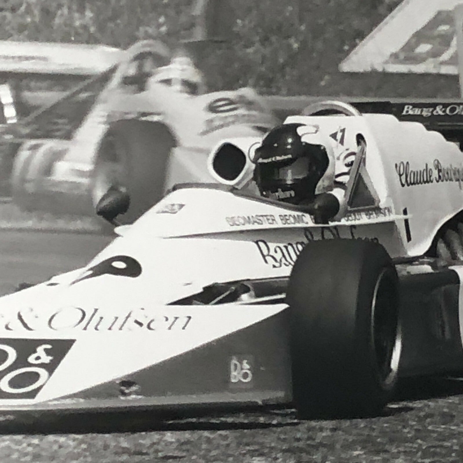 Vintage 1975 Formula 2 F2 Racing Photo Photograph Rouen Grand Prix Cars 