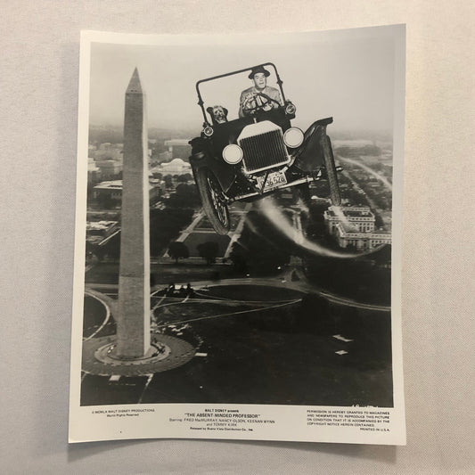 Walt Disney The Absent Minded Professor Press Photo Photograph