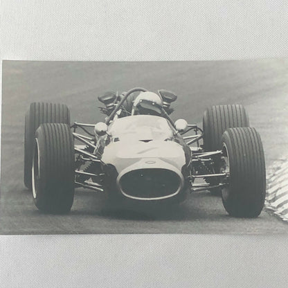 Vintage Car Racing Photo Photograph - Driver Jack Brabham 