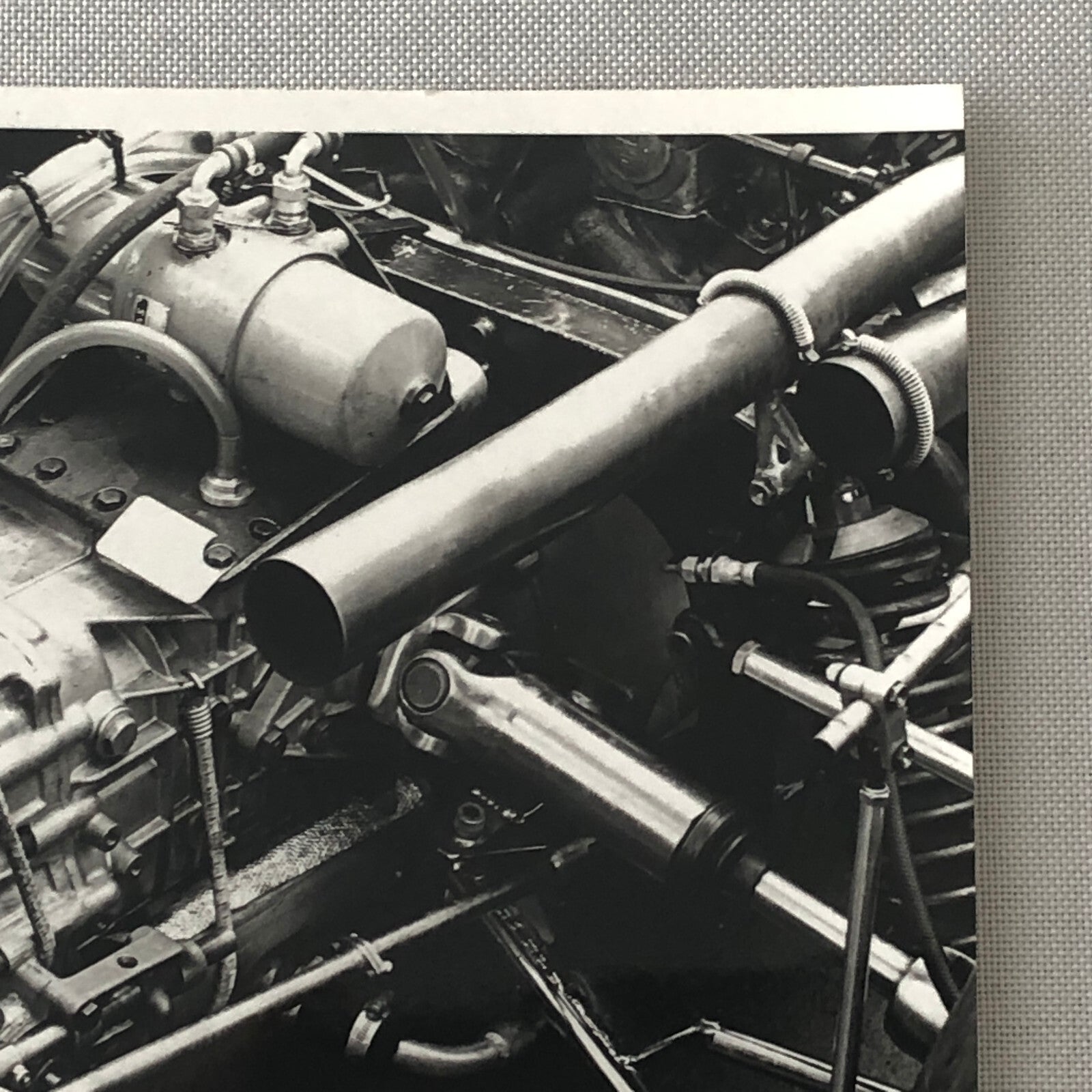 McLaren Ford Racing Car Engine Motor Photo Photograph Gunther Molter