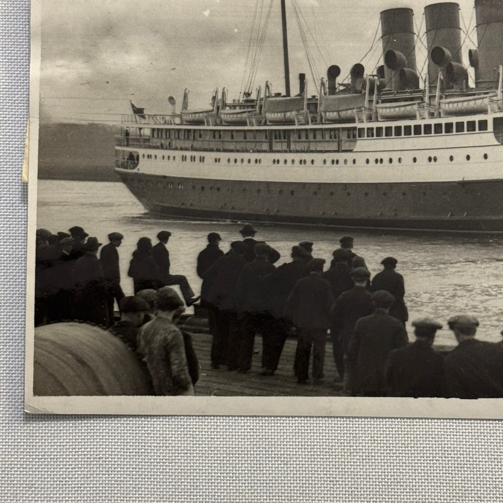 Vintage Photo Canadian Pacific Liner Princess Marguerite Ship Boat Photograph