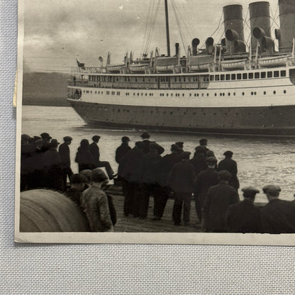 Vintage Photo Canadian Pacific Liner Princess Marguerite Ship Boat Photograph