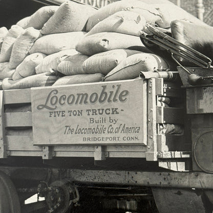 Locomobile Five Ton Truck Vintage Photo Photograph