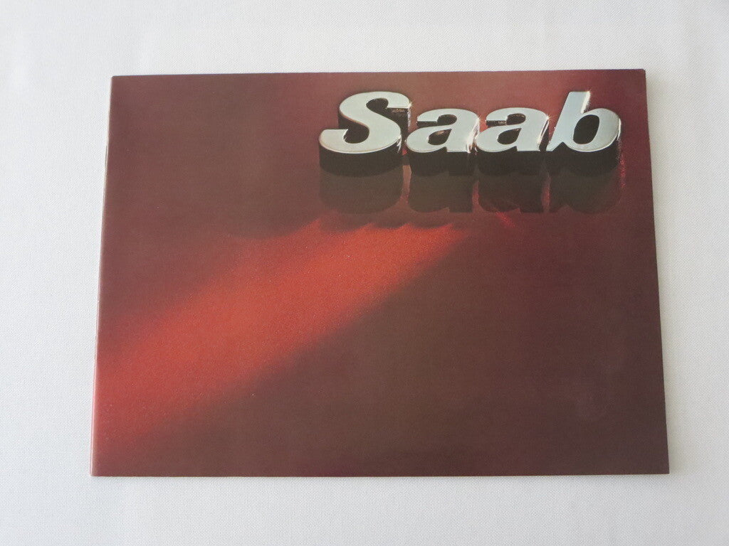 1977 Saab Press Kit Brochure w/ Photos 99 EMS 99 GLE 99 GL 2 4 5 Door 