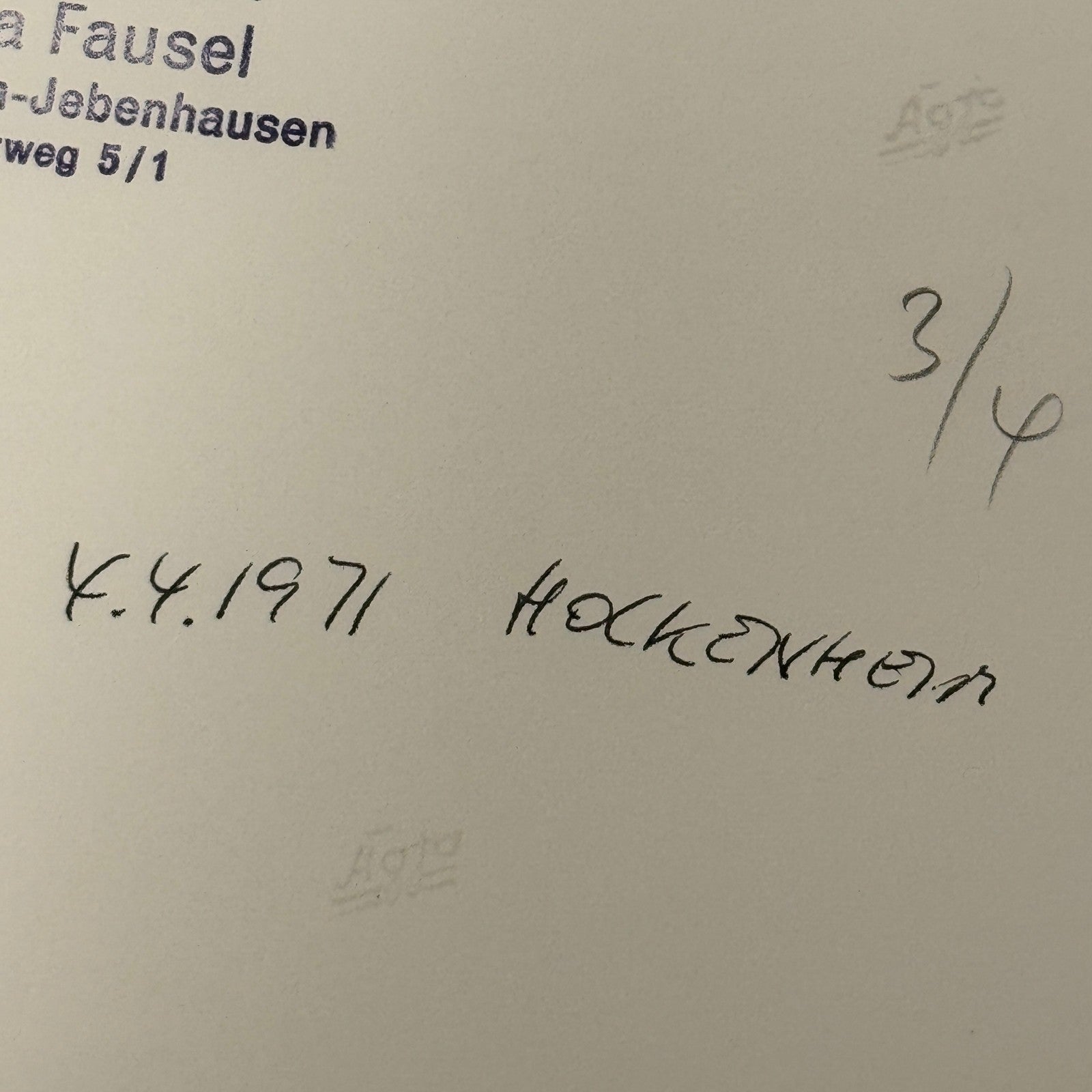 Vintage Racing Photo 1971 Hockenheim F2 Race Graham Hill Driver Motorsport