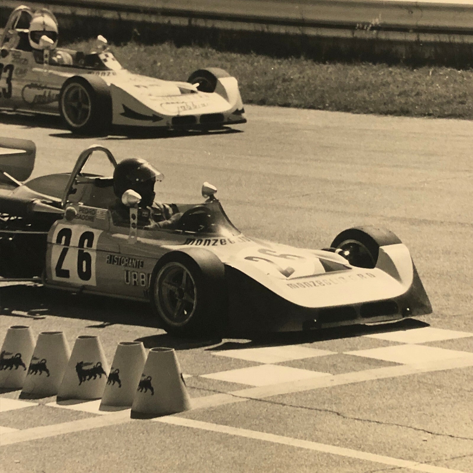 Vintage Racing Car Photo Photograph Print 209