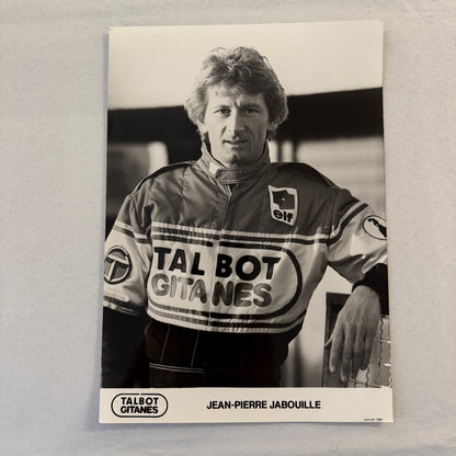 Jean-Pierre Jabouille JP Jabouille Racing Driver Photo Photograph Print ELF