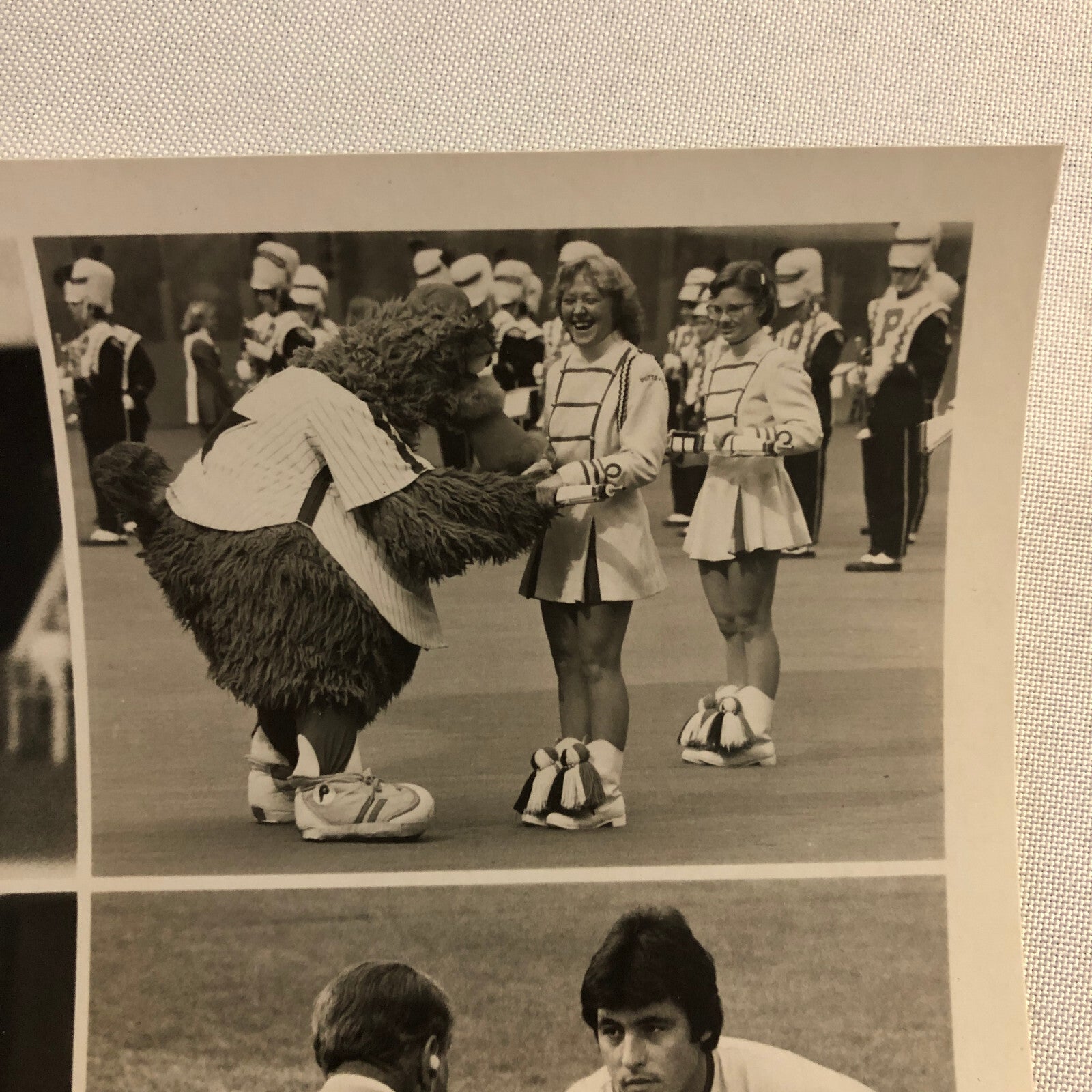 1979 Baseball Season Press Photograph Howard Cosell Bucky Dent Phillies +