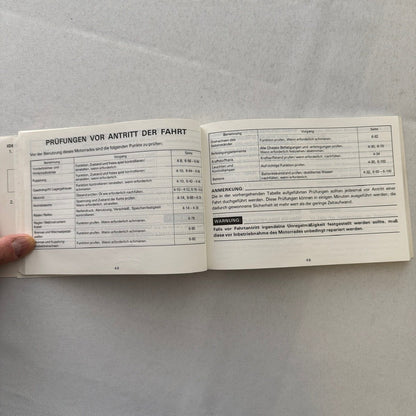Vintage Yamaha XT500 Motorcycle Bike Owners Manual Instruction Guide Book XT 500