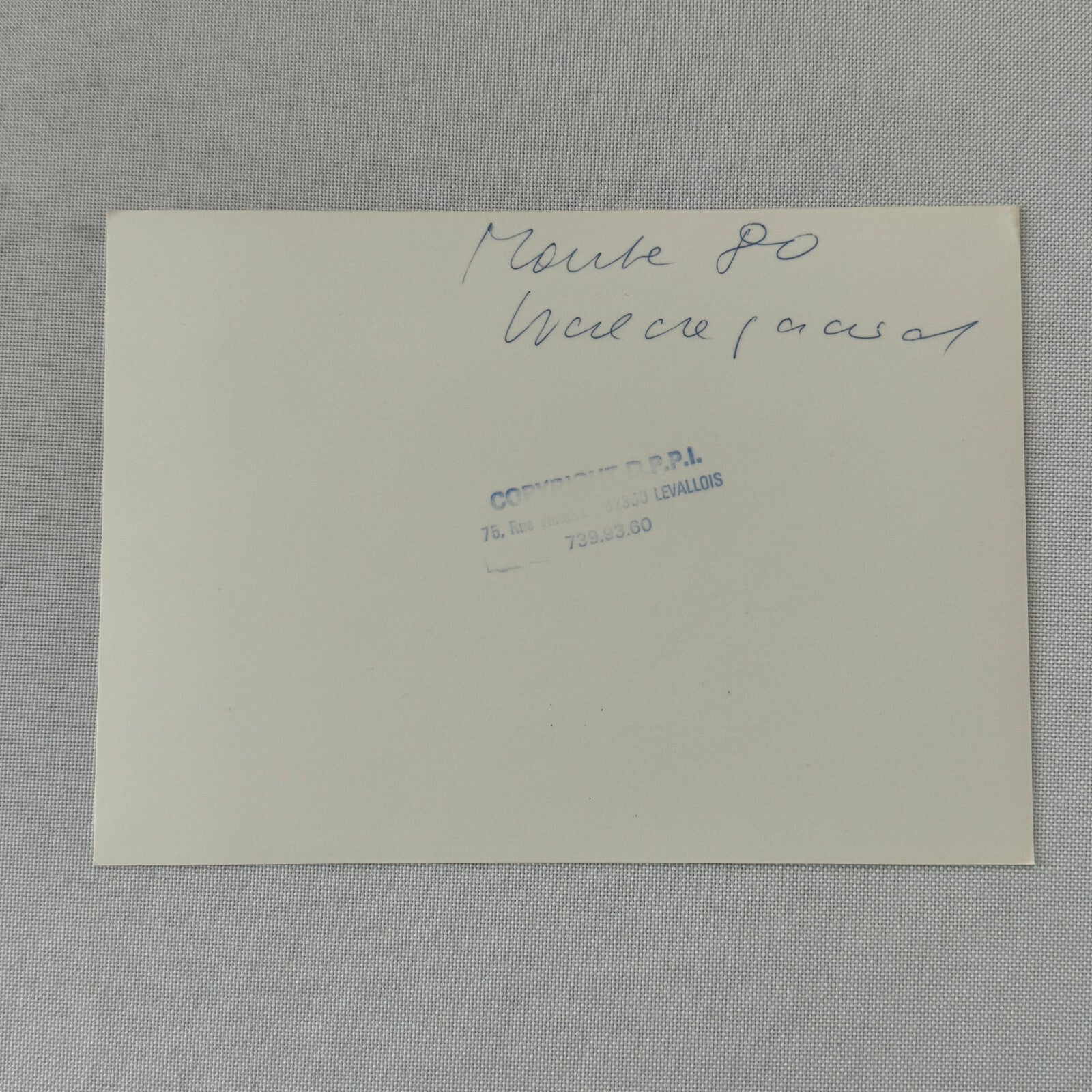 1980 Rallye Monte Carlo Press Photo Photograph DPPI Rally Car