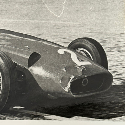 Juan Manuel Fangio Racing Driver Maserati F1 Car Photo Photograph Modern Print