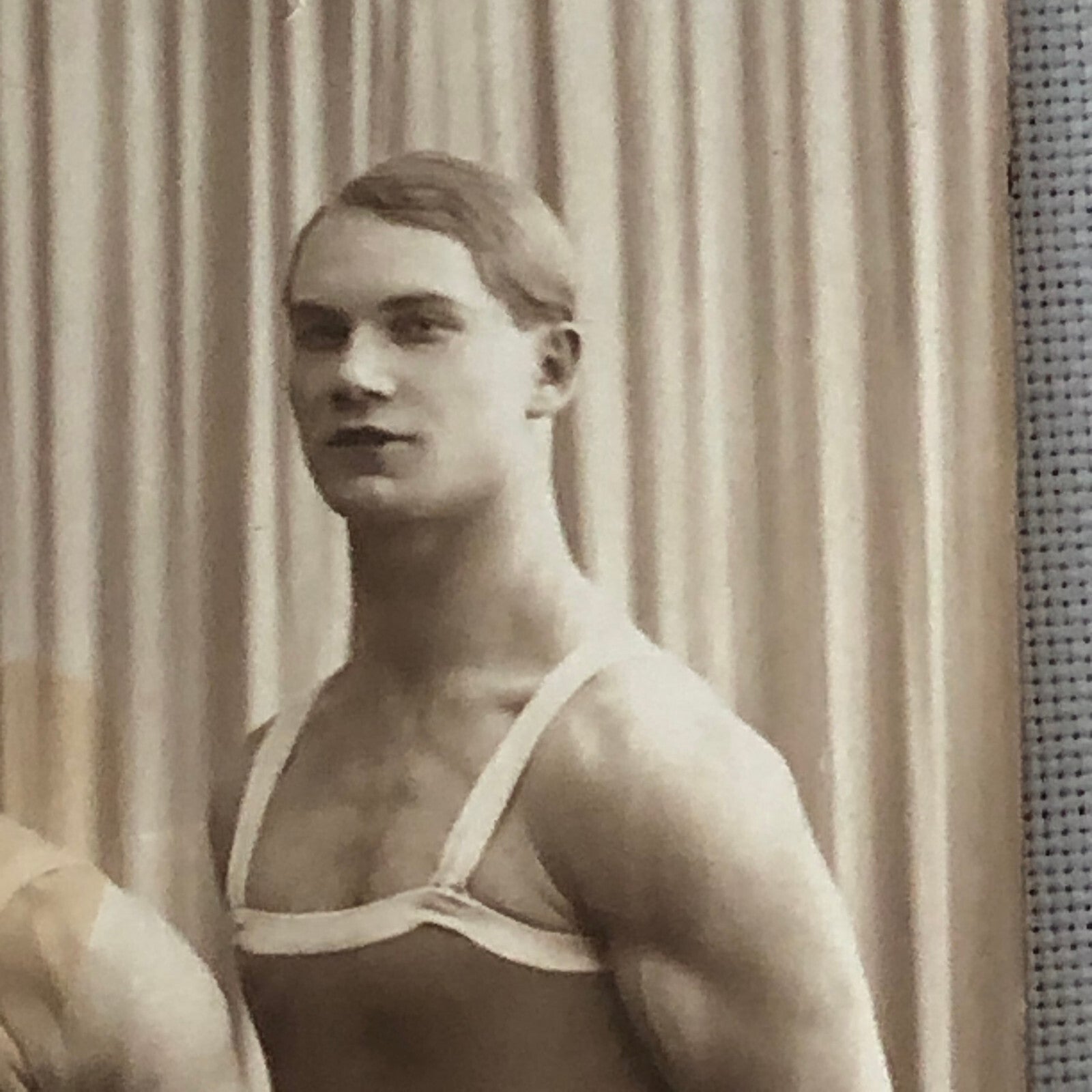 Circus Performer Real Photo Postcard Post Card RPPC Photograph Emil Sandow Trio